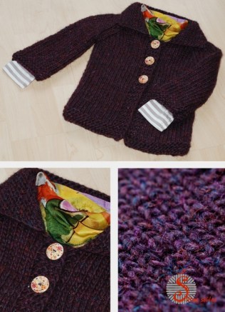 Storas vilnos megztinis